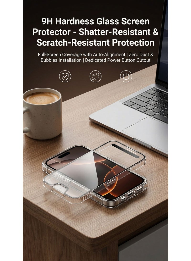 ThangCore iPhone 17 Auto-Align Tempered Glass Screen Protector - Image 3